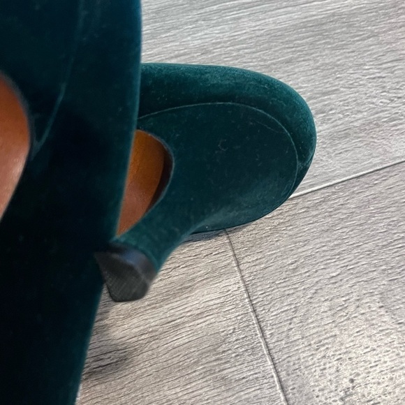Vintage emerald green Pointed Toe Heels by 925‎ The PM Collection, Size 7M - Picture 4 of 7